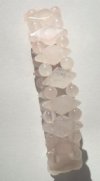 Rose Quartz Diamond Bracelet